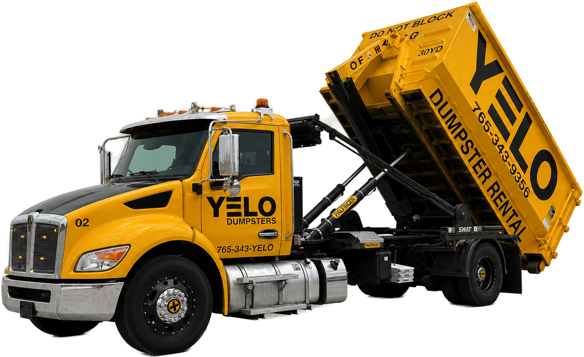 YELO roll-off truck